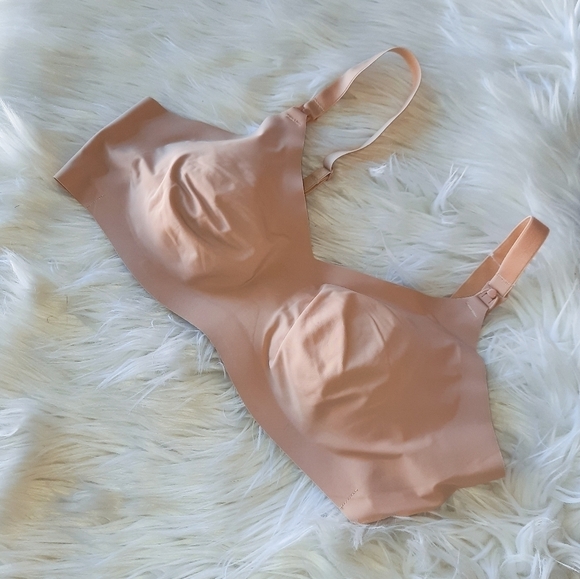 Knix Nude Leakproof Nursing Bra 3 - Picture 3 of 6